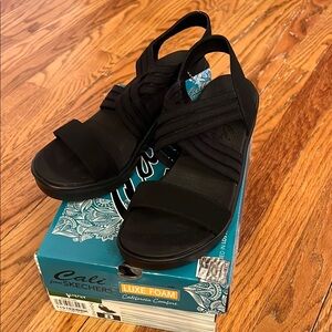 Skechers Women's Black Sandals